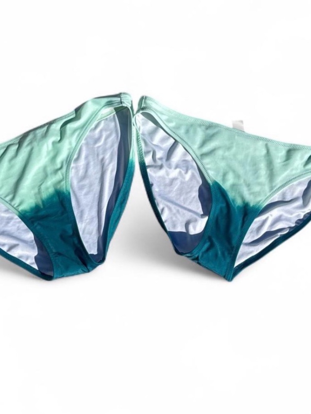 Old Navy Ombre Mint to Teal Bikini Bottoms two pack!